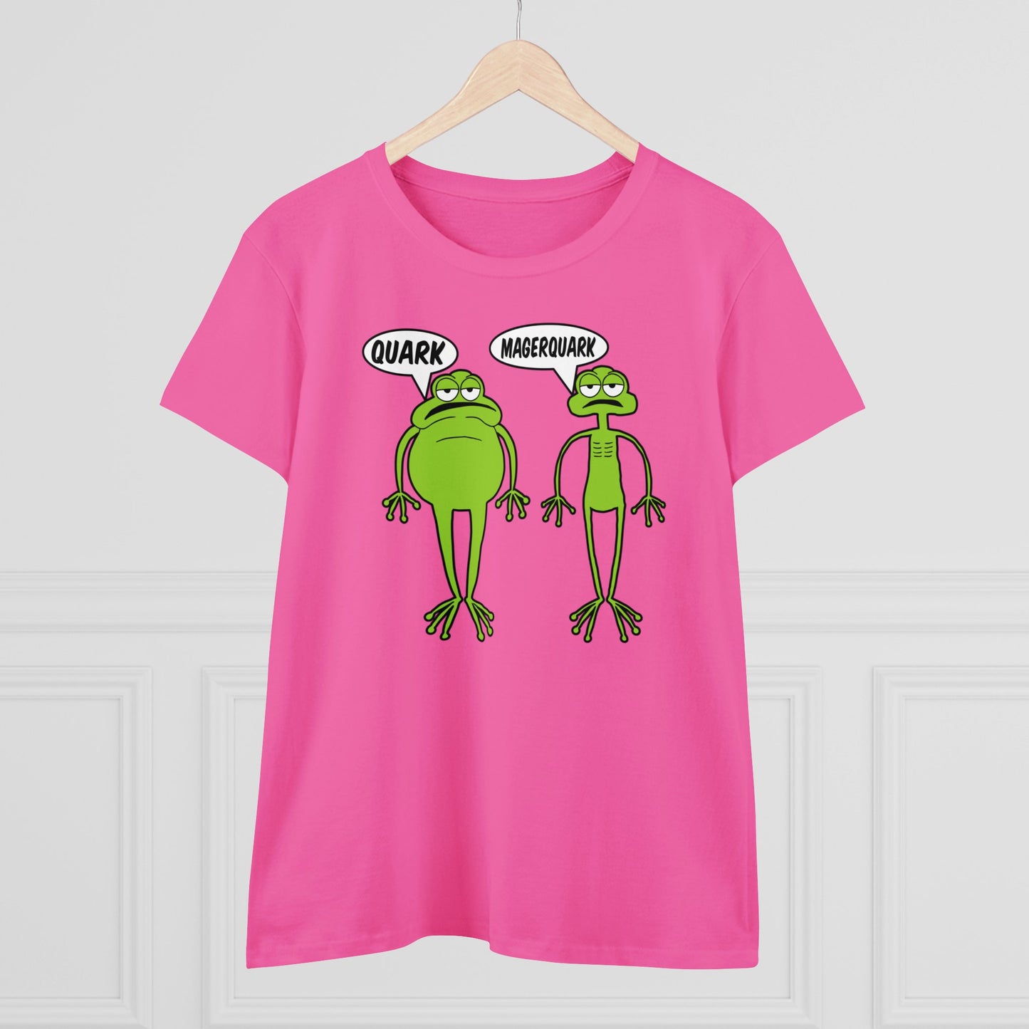 Damen T-Shirt Quark Magerquark