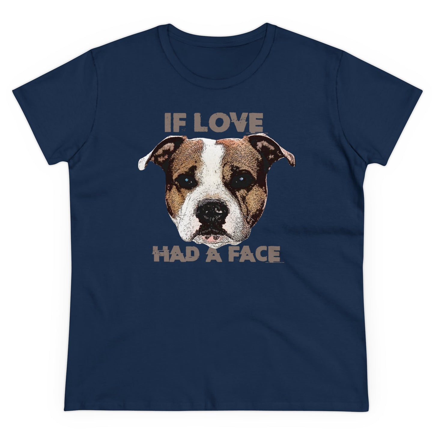 Damen T-Shirt If Love had a Face