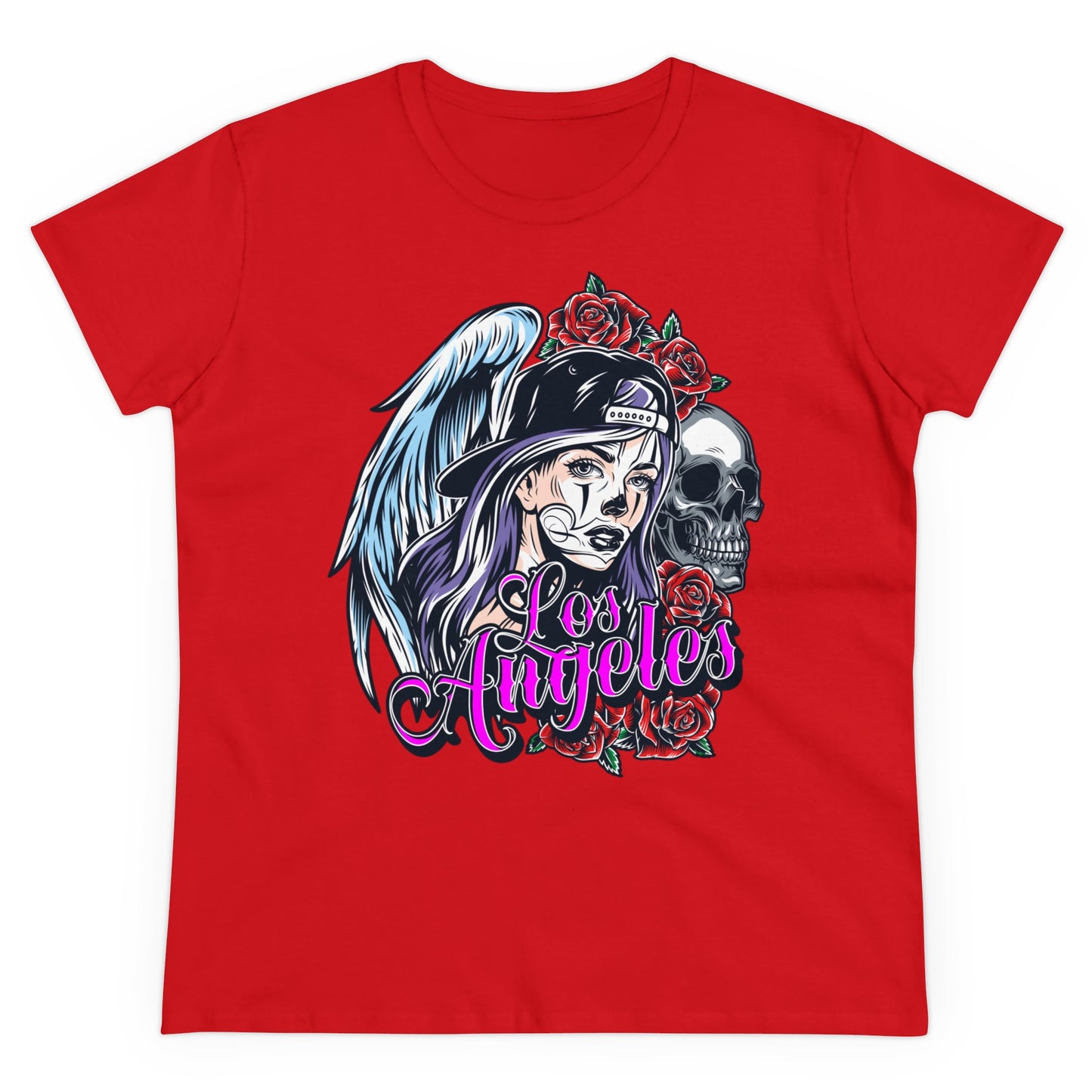 Damen T-Shirt Los Angeles