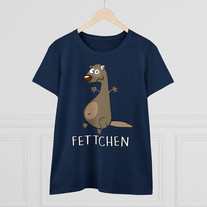 Damen T-Shirt Fettchen