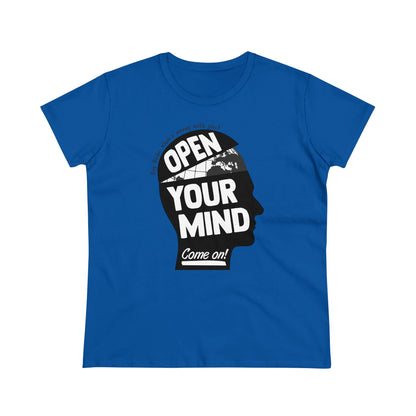 Damen T-Shirt Open your Mind