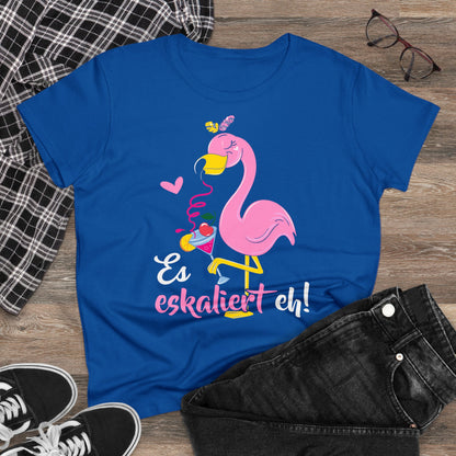 Damen T-Shirt Es eskaliert eh