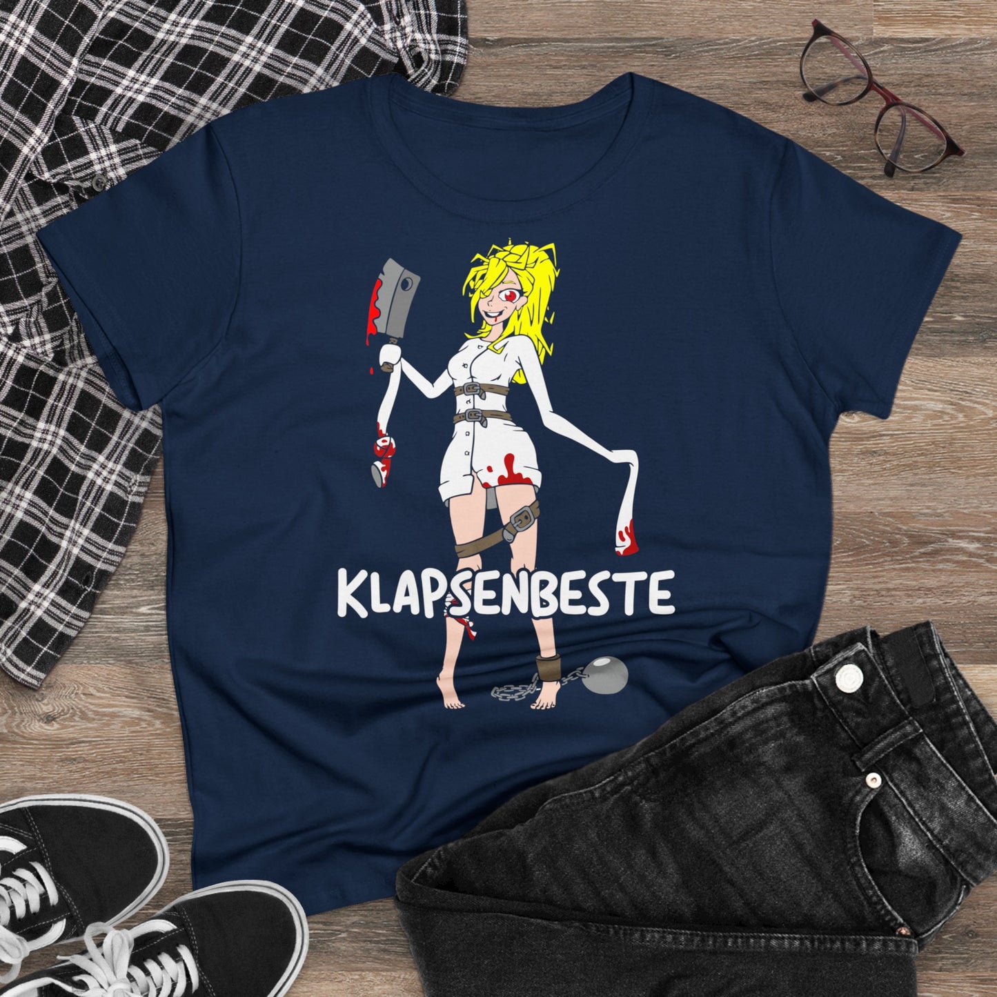 Damen T-Shirt Klapsenbeste