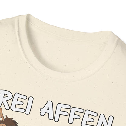 T-Shirt Drei Affen die sich fragend ansehen