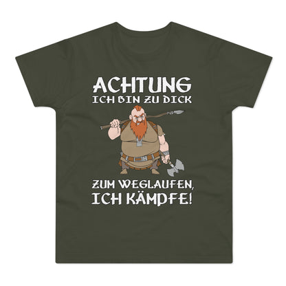 T-Shirt Achtung - Ich kämpfe (bis 5XL)