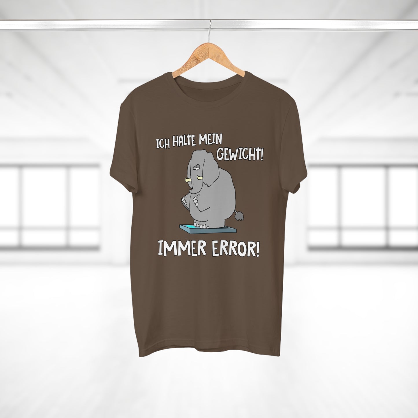 T-Shirt Ich halte mein Gewicht (bis 5XL)