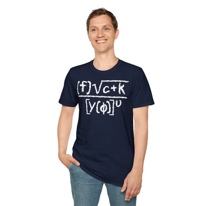 T-Shirt (bis 5XL) Fuck you Formel