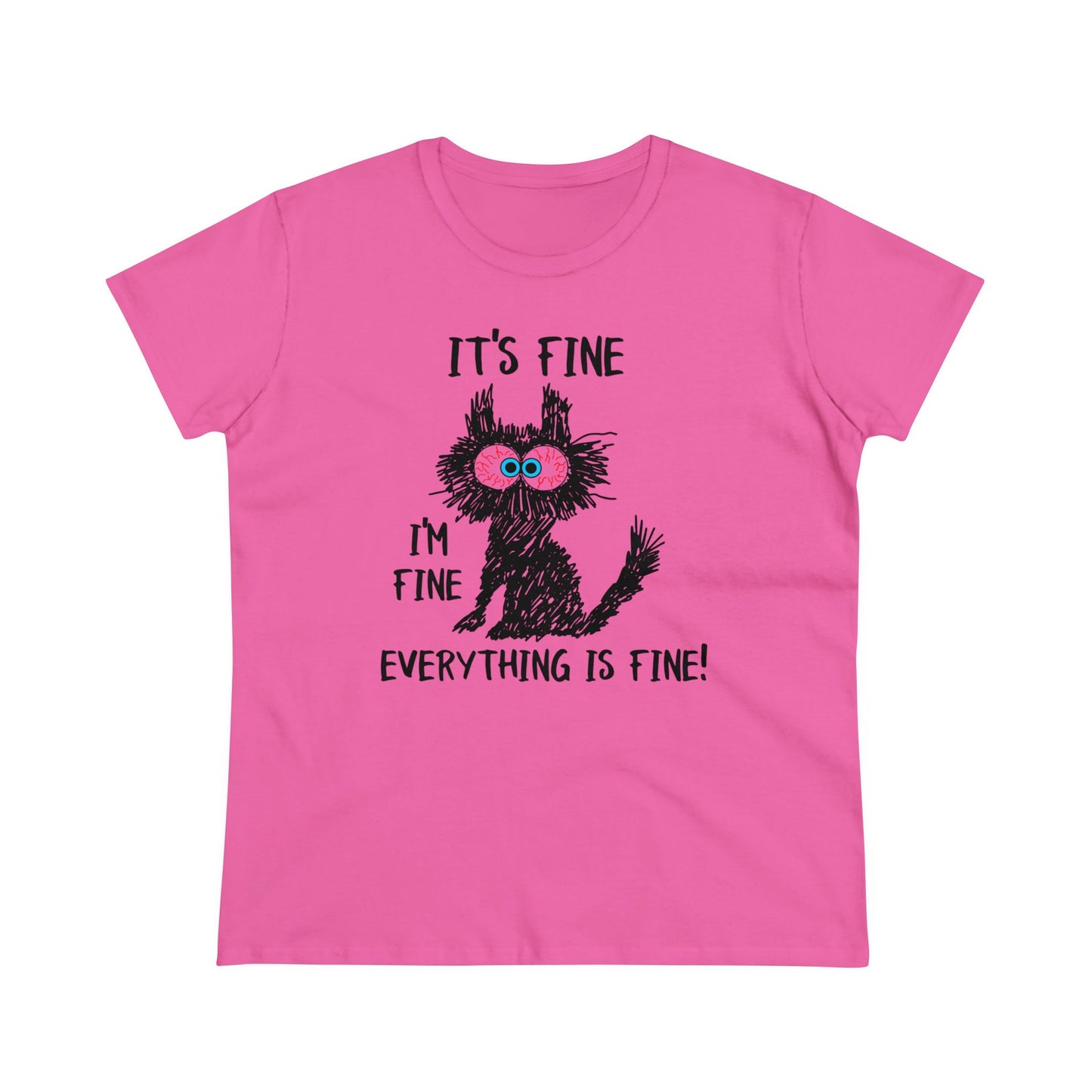 Damen T-Shirt I'm fine