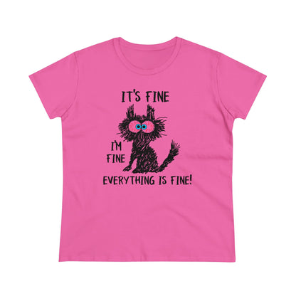 Damen T-Shirt I'm fine