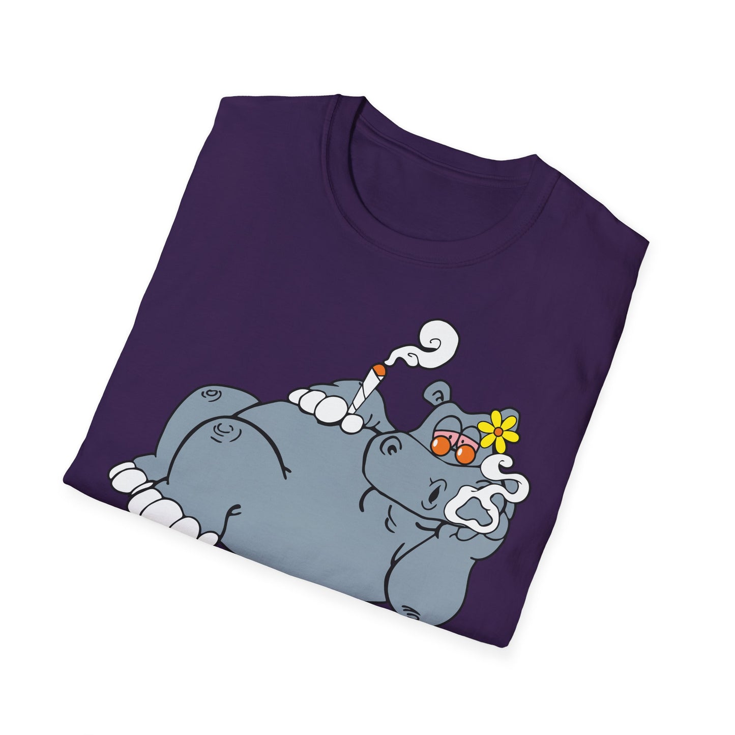 T-Shirt Hippie Hippo
