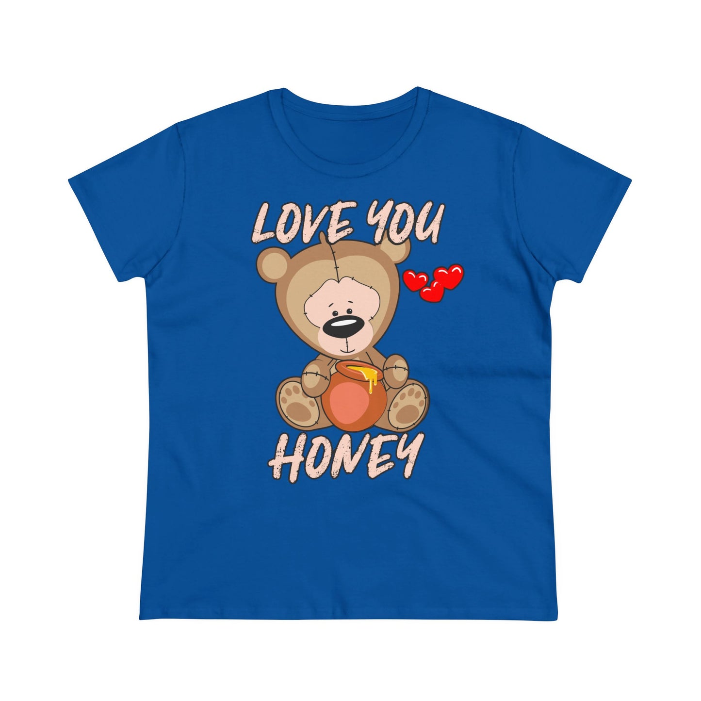 Damen T-Shirt Love you Honey
