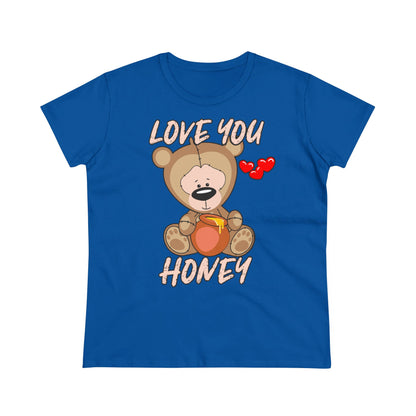 Damen T-Shirt Love you Honey