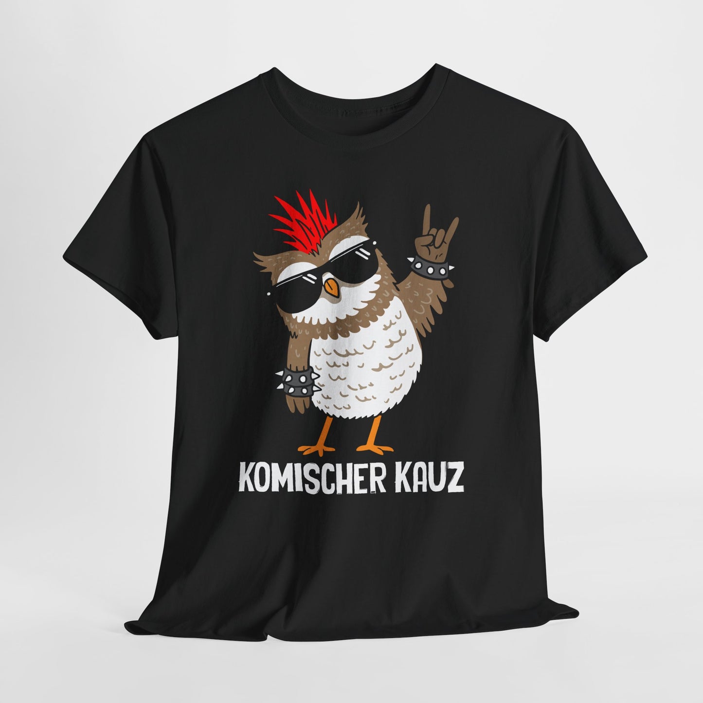 T-Shirt (bis 5XL) Komischer Kauz
