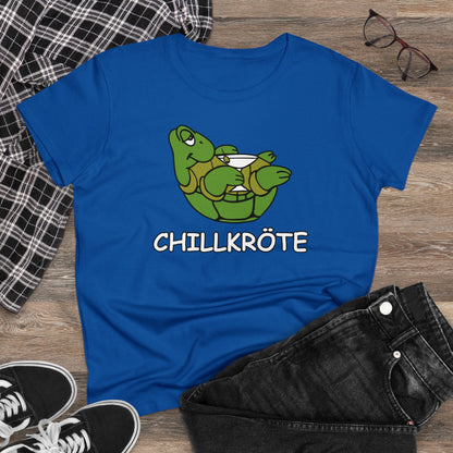 Damen T-Shirt Chillkröte