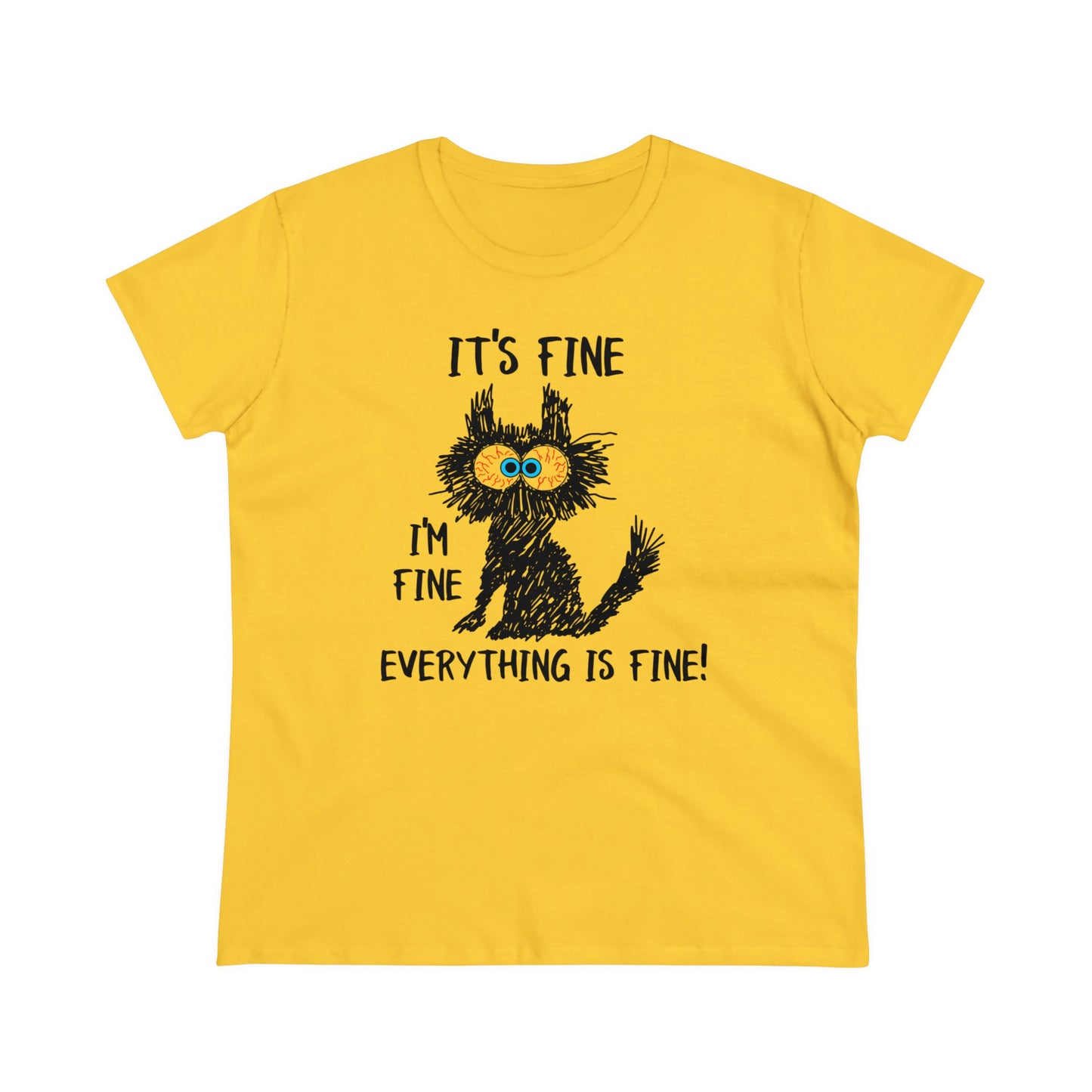 Damen T-Shirt I'm fine
