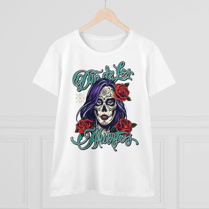 Damen T-Shirt Dia de Los Muertos