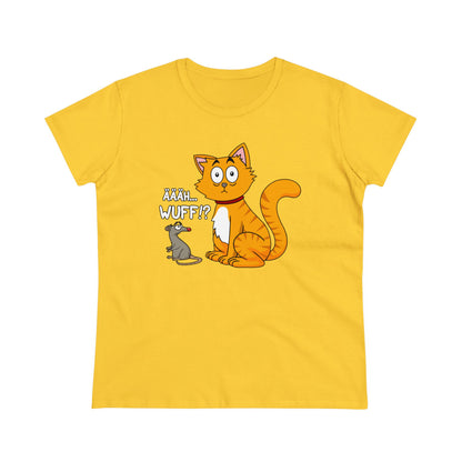Damen T-Shirt Ääh Wuff