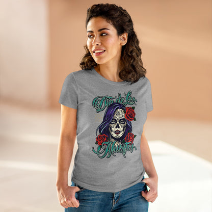 Damen T-Shirt Dia de Los Muertos