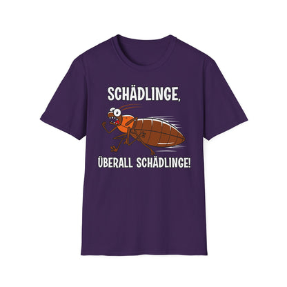 T-Shirt Schädlinge, überall Schädlinge