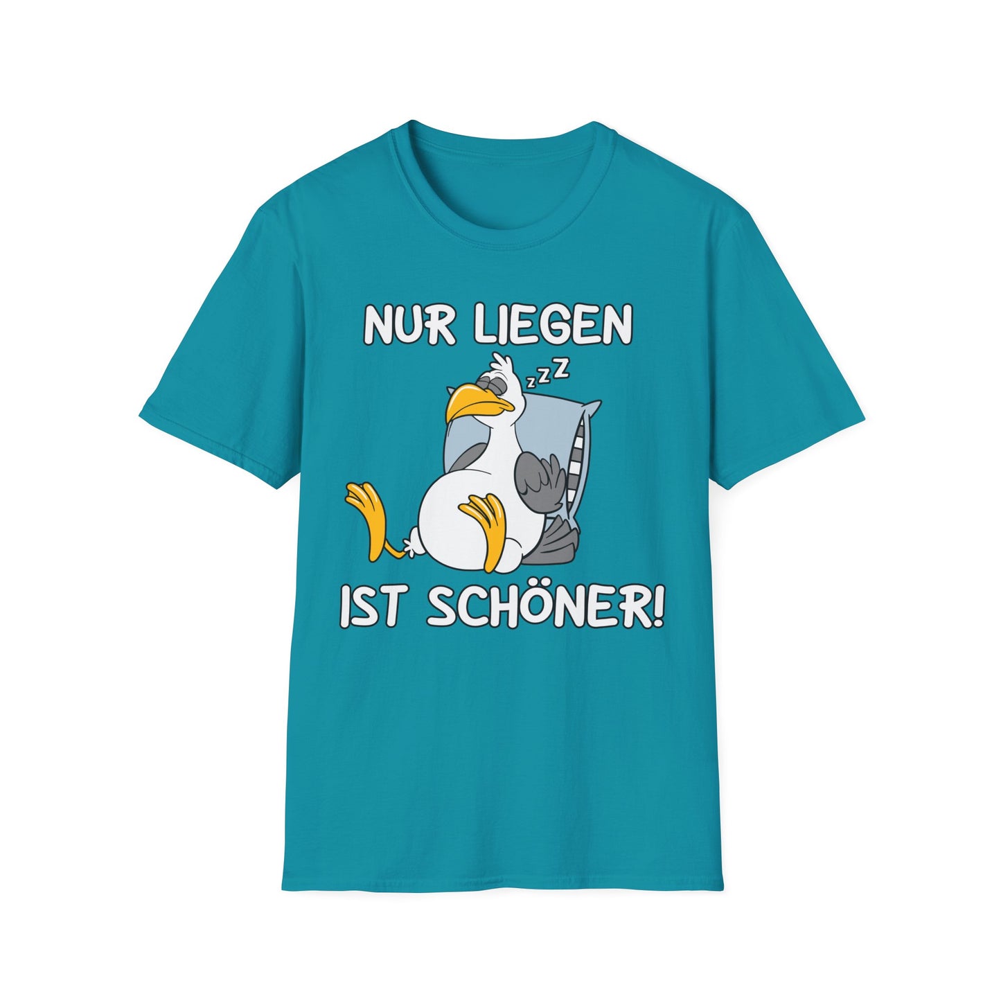 T-Shirt Nur liegen ist schöner