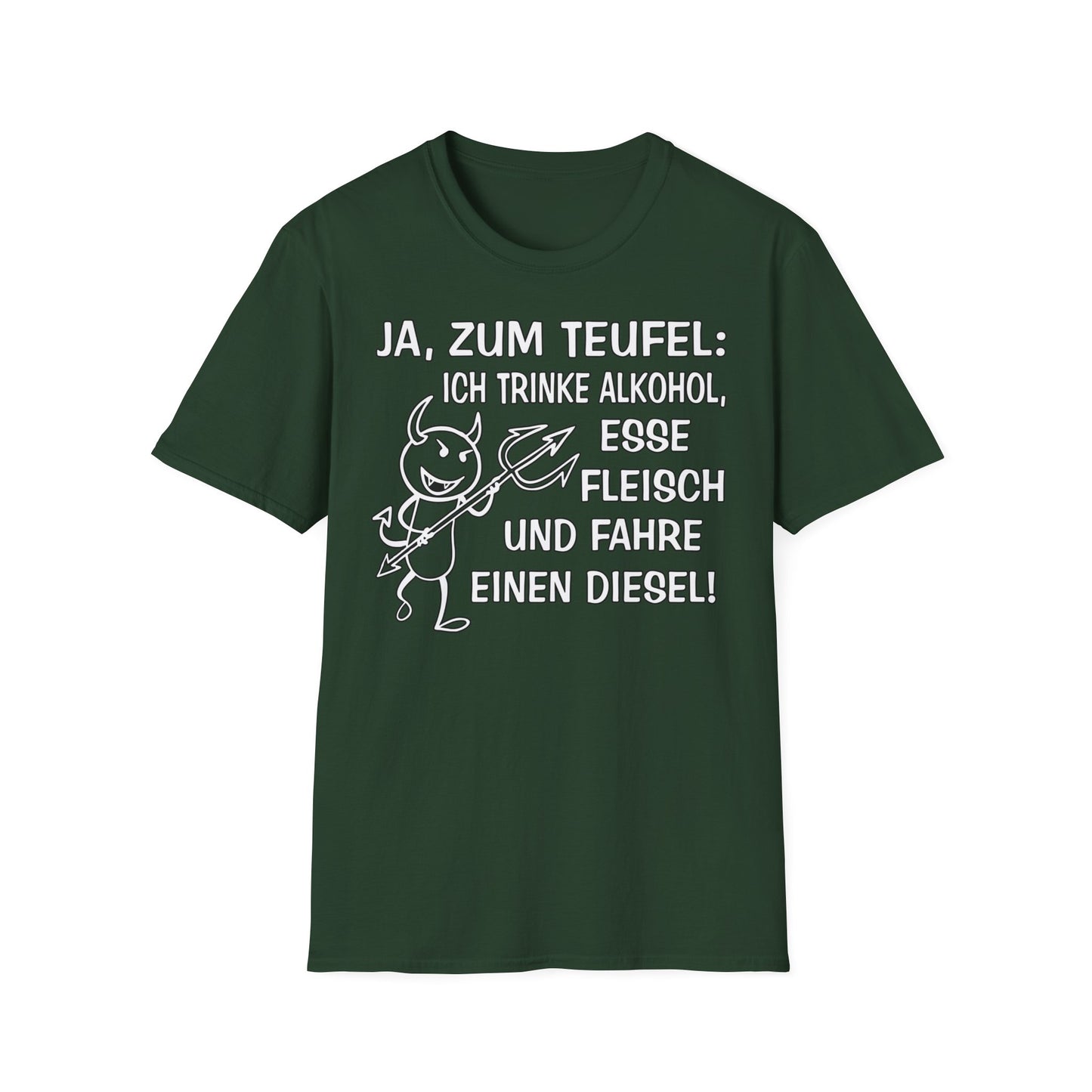 T-Shirt Ja, zum Teufel...Diesel