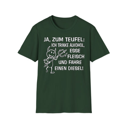 T-Shirt Ja, zum Teufel...Diesel