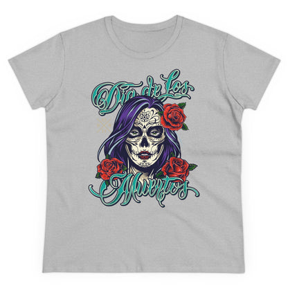 Damen T-Shirt Dia de Los Muertos