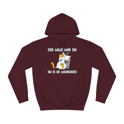 Unisex Hoodie Der Wille war da