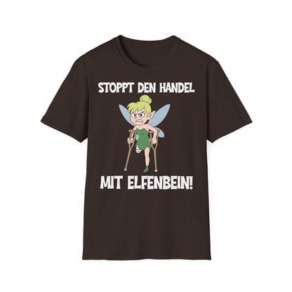 T-Shirt (bis 5XL) Stoppt den Handel mit Elfenbein