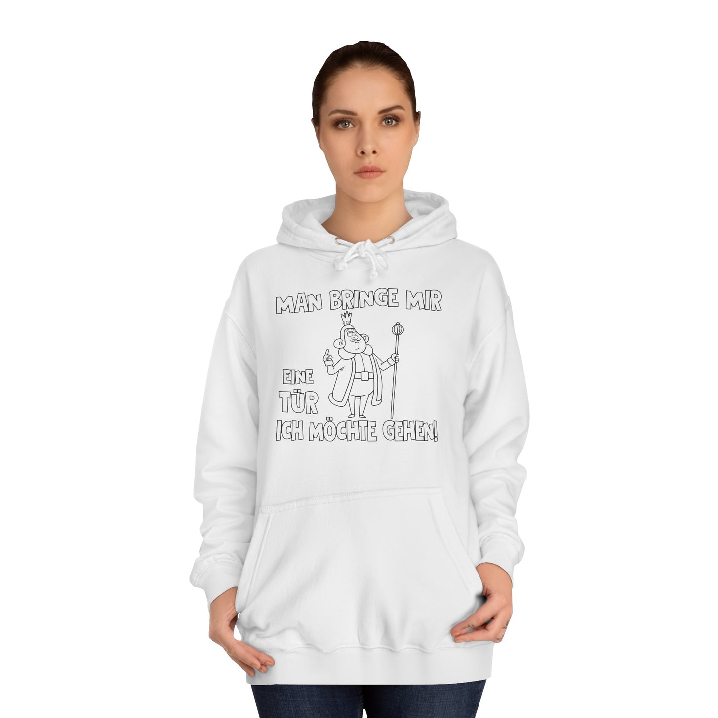 Unisex Hoodie Man bringe mir eine Tür