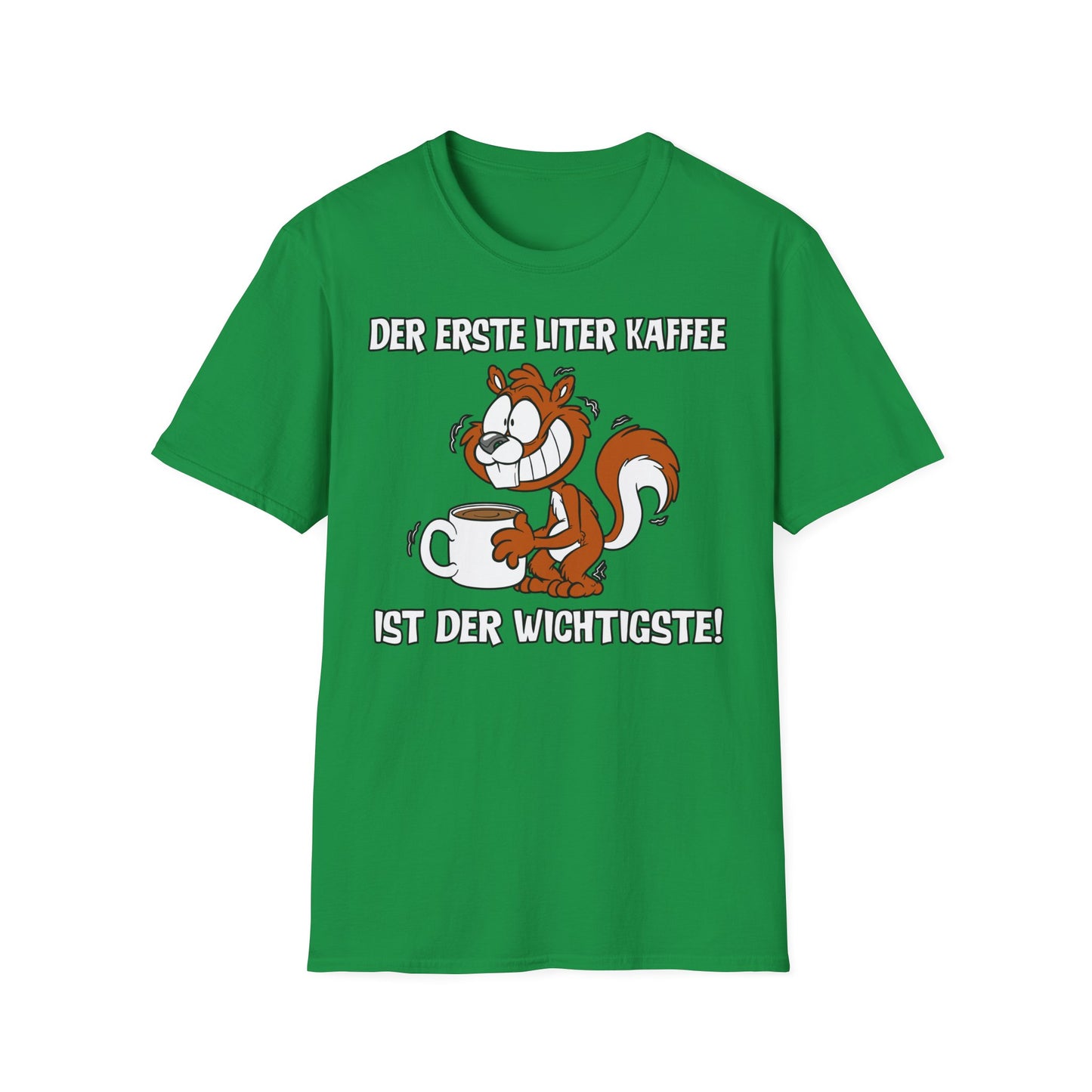 T-Shirt Der erste Liter Kaffee