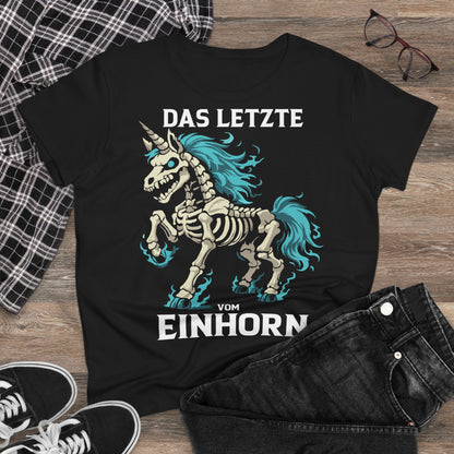 Damen T-Shirt Das letzte vom Einhorn