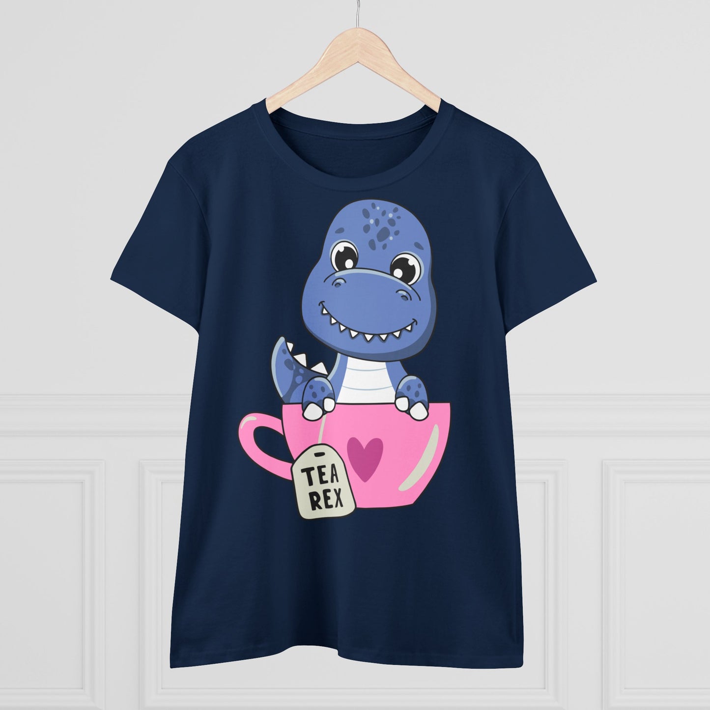Damen T-Shirt Tea Rex