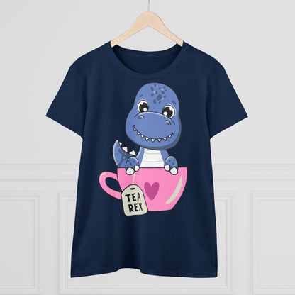Damen T-Shirt Tea Rex