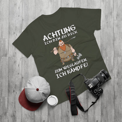 T-Shirt Achtung - Ich kämpfe (bis 5XL)