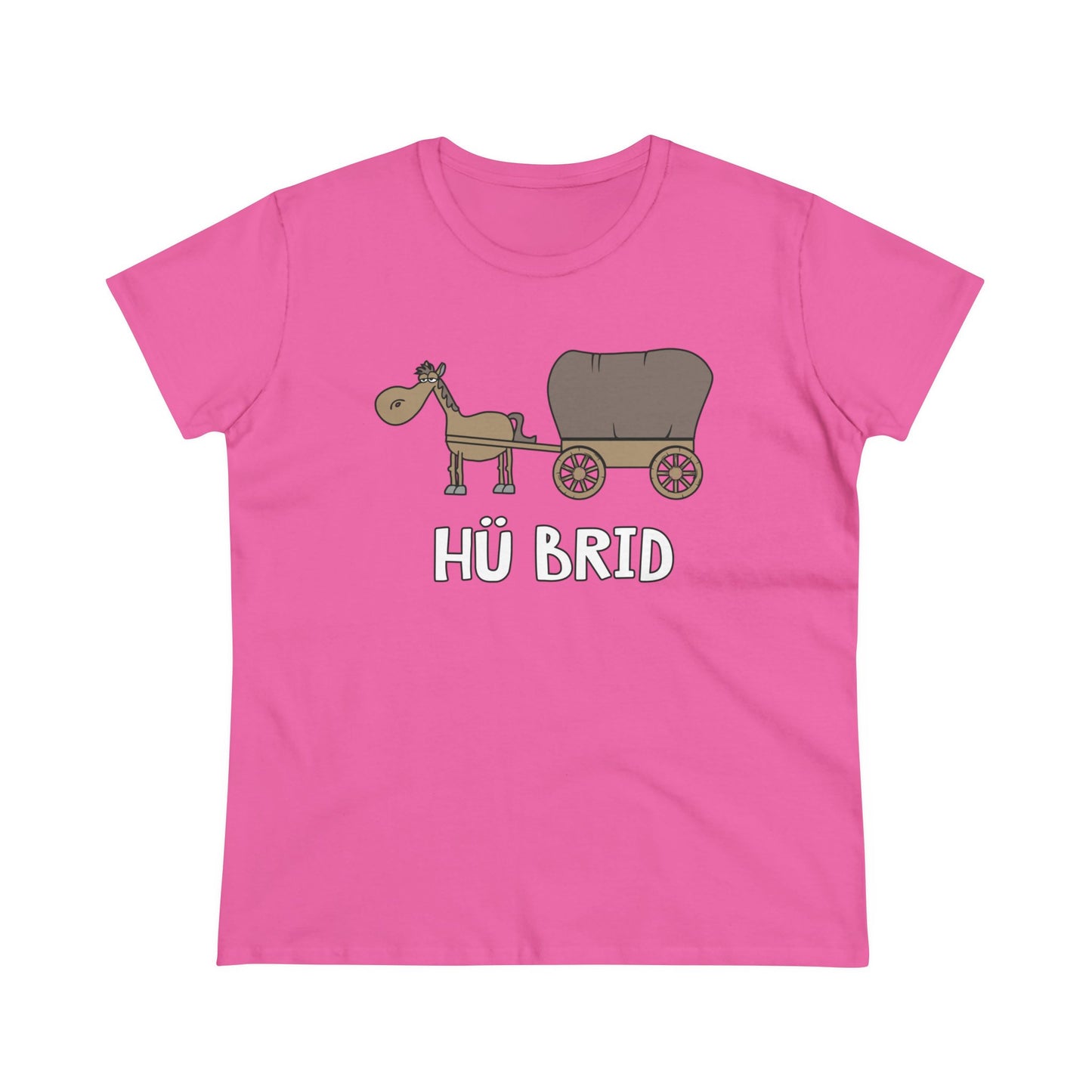 Damen T-Shirt Hü Brid