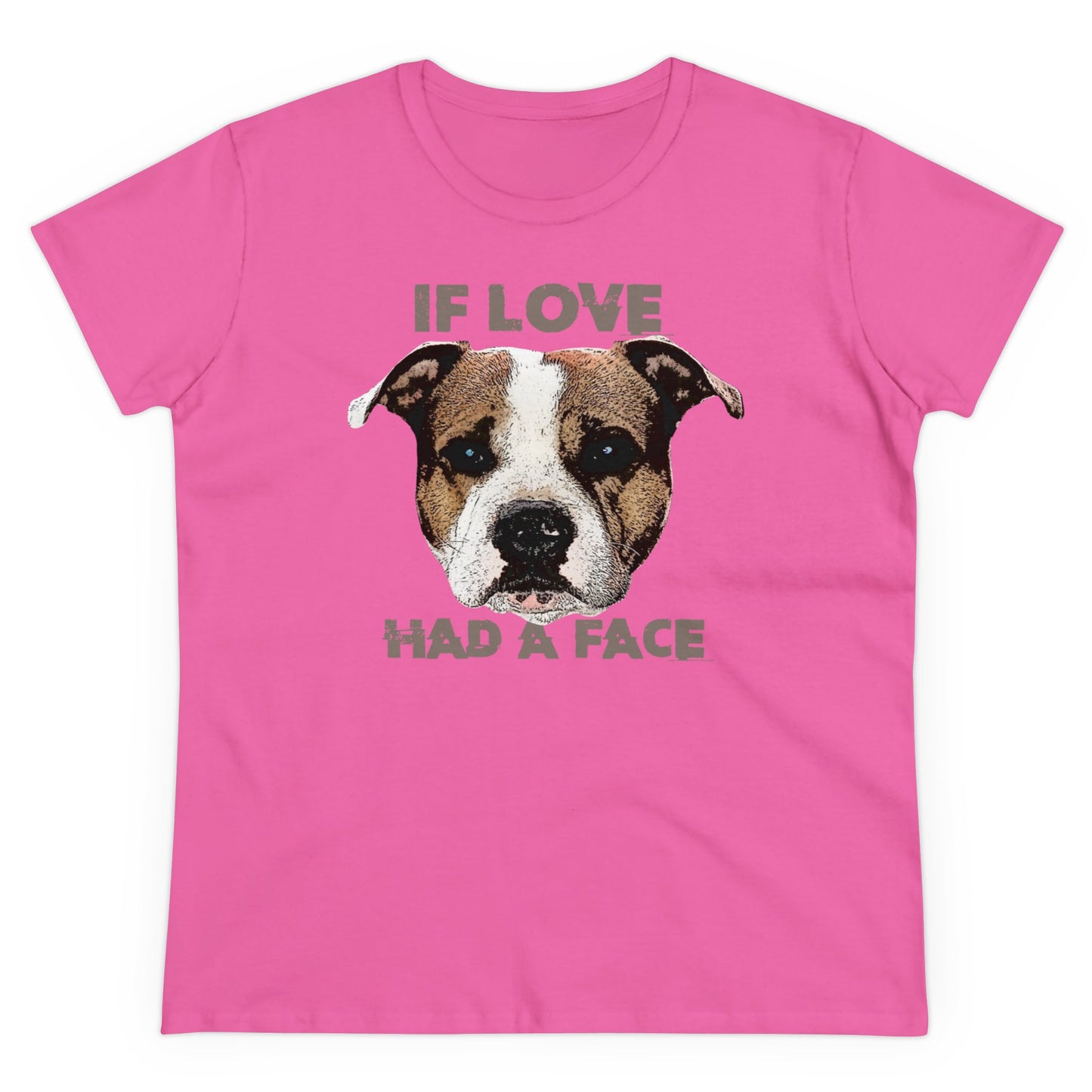 Damen T-Shirt If Love had a Face