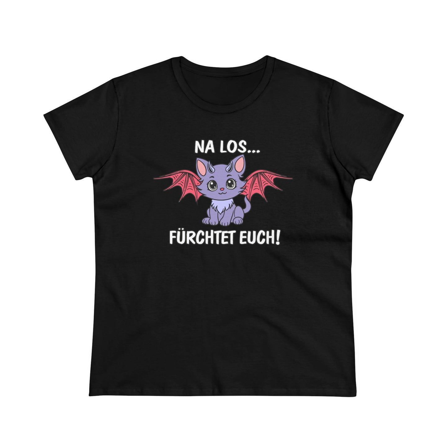 Damen T-Shirt Na los fürchtet Euch
