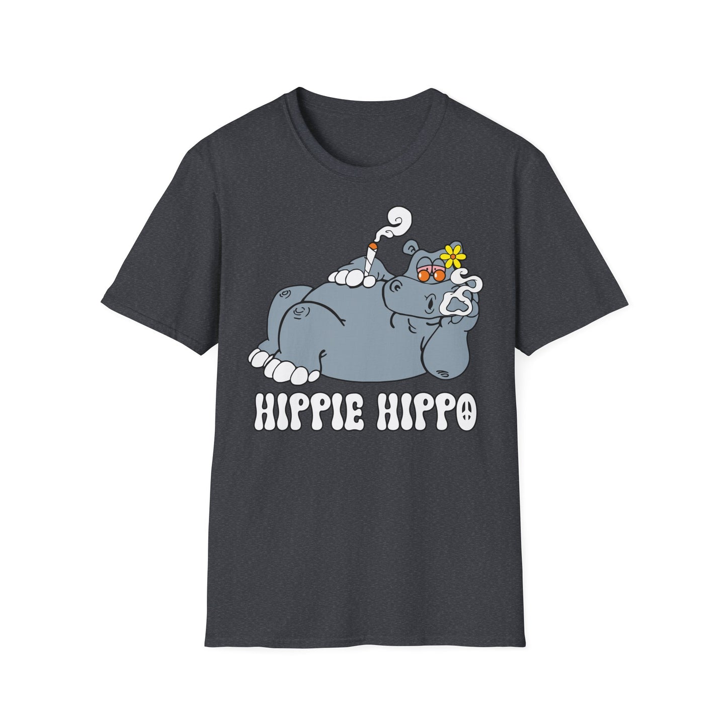 T-Shirt Hippie Hippo