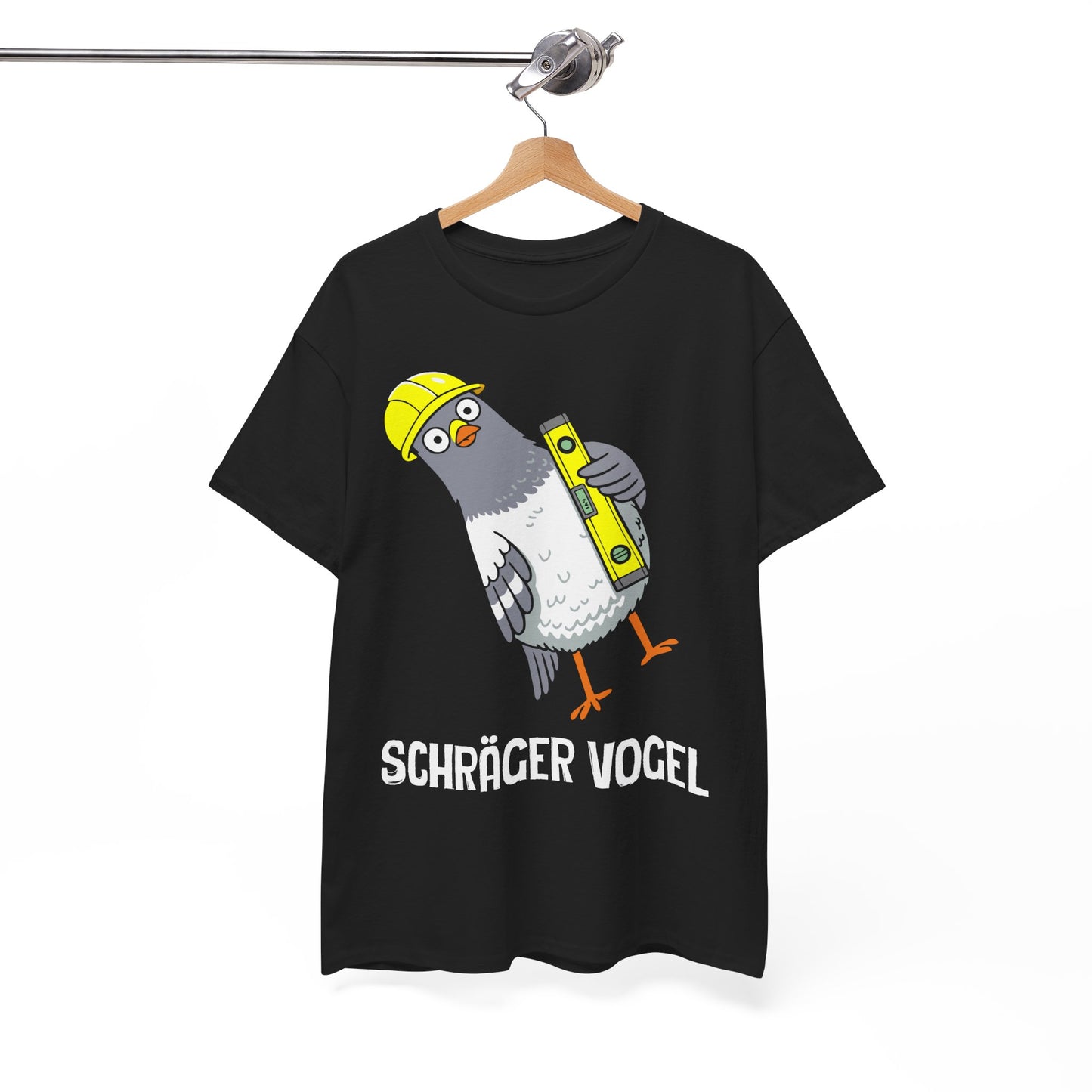 T-Shirt (bis 5XL) Schräger Vogel