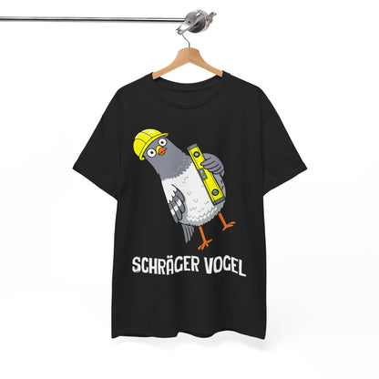 T-Shirt (bis 5XL) Schräger Vogel