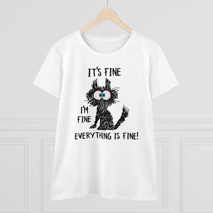 Damen T-Shirt I'm fine