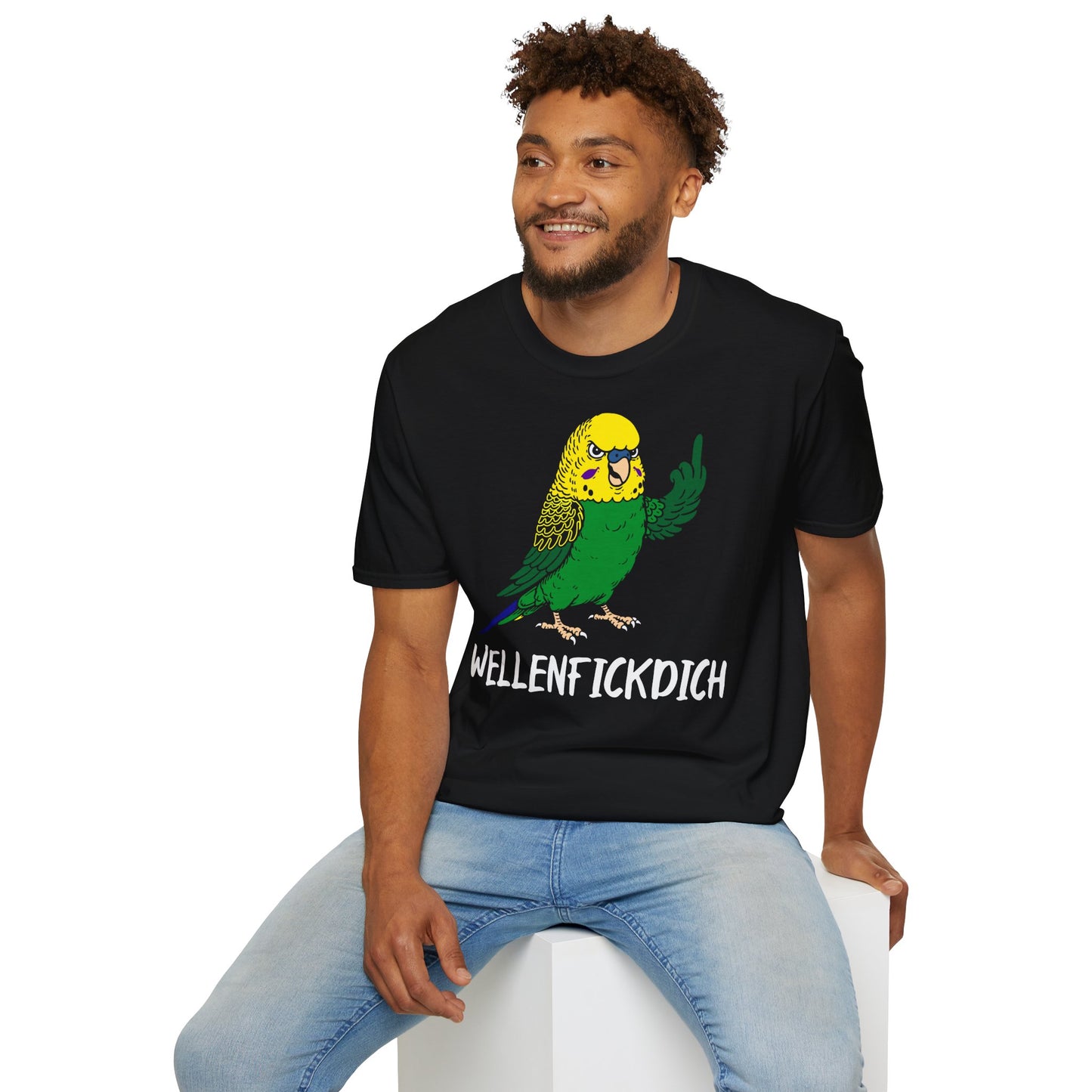 T-Shirt (bis 5XL) Wellenfickdich