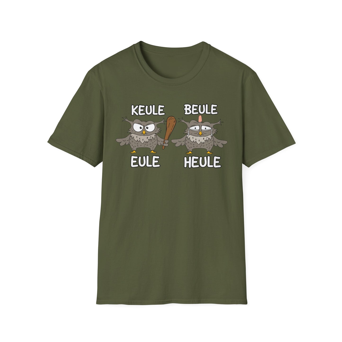 T-Shirt Keule Beule Eule Heule