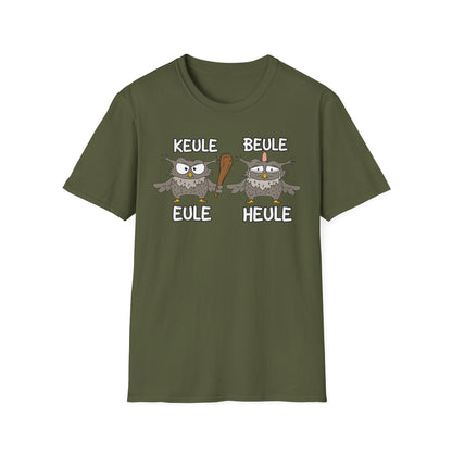 T-Shirt Keule Beule Eule Heule