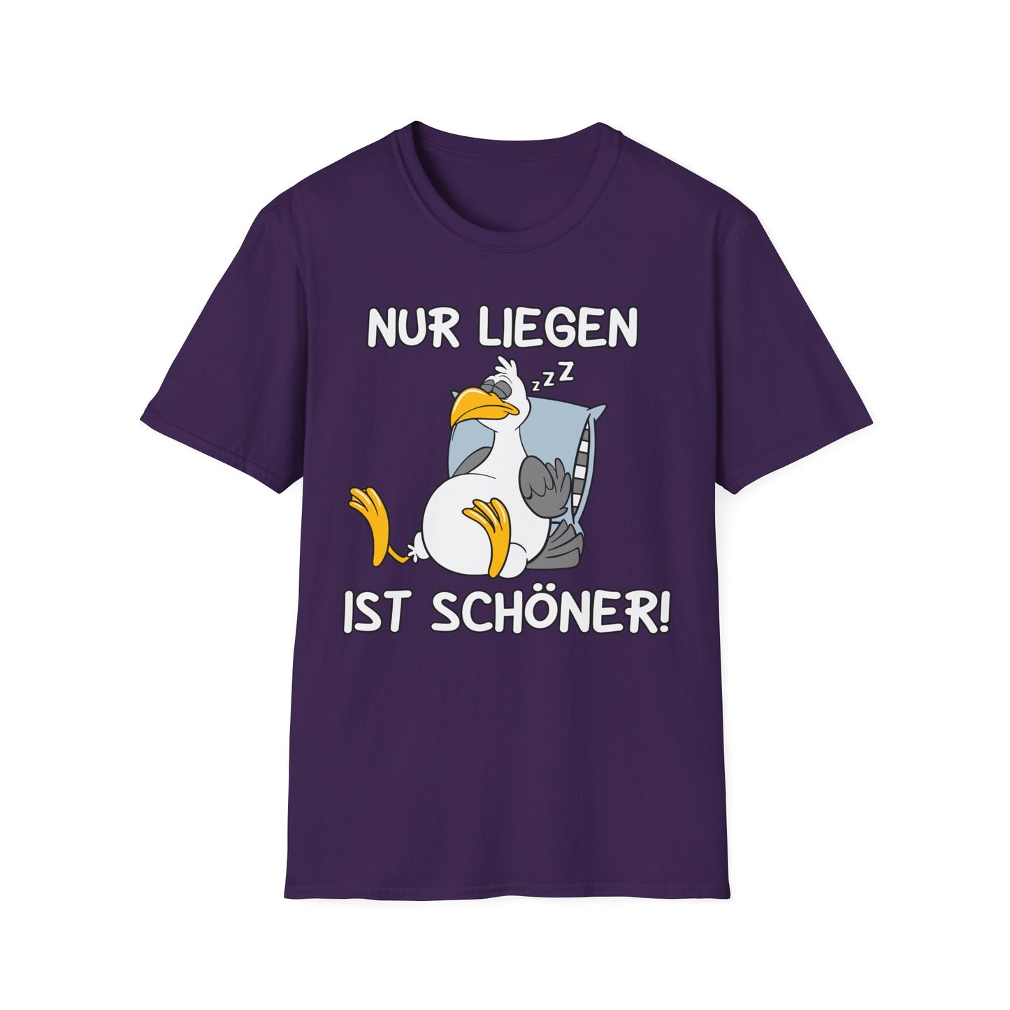 T-Shirt Nur liegen ist schöner