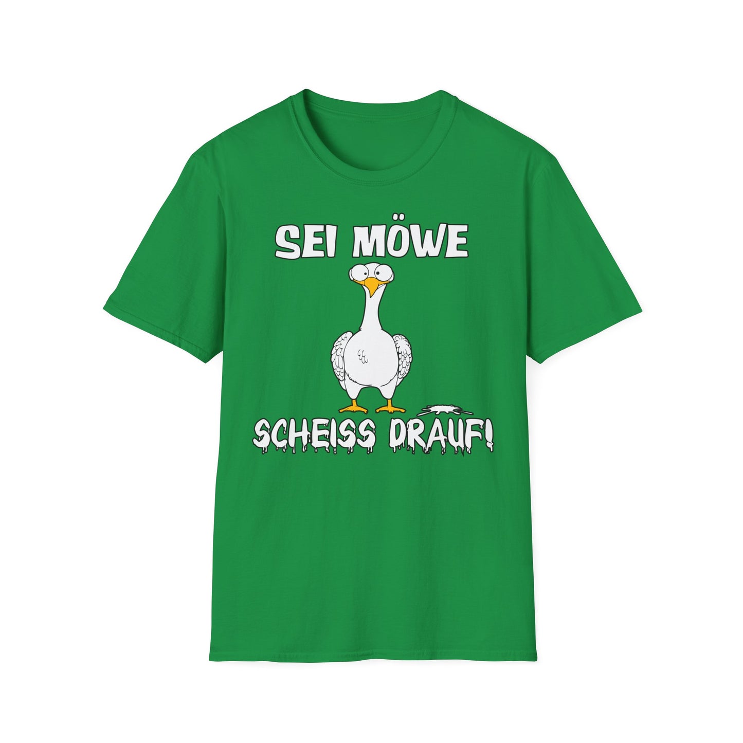 T-Shirt Sei Möwe scheiss drauf