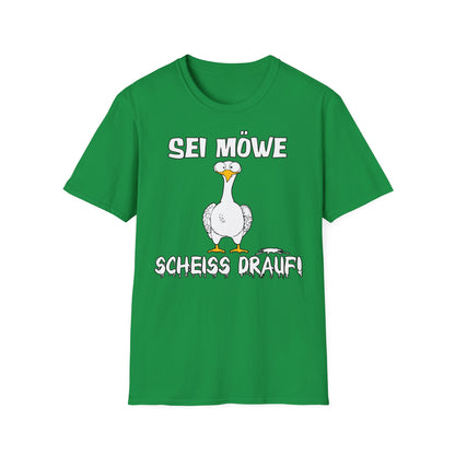T-Shirt Sei Möwe scheiss drauf