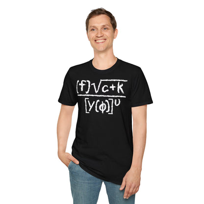 T-Shirt (bis 5XL) Fuck you Formel