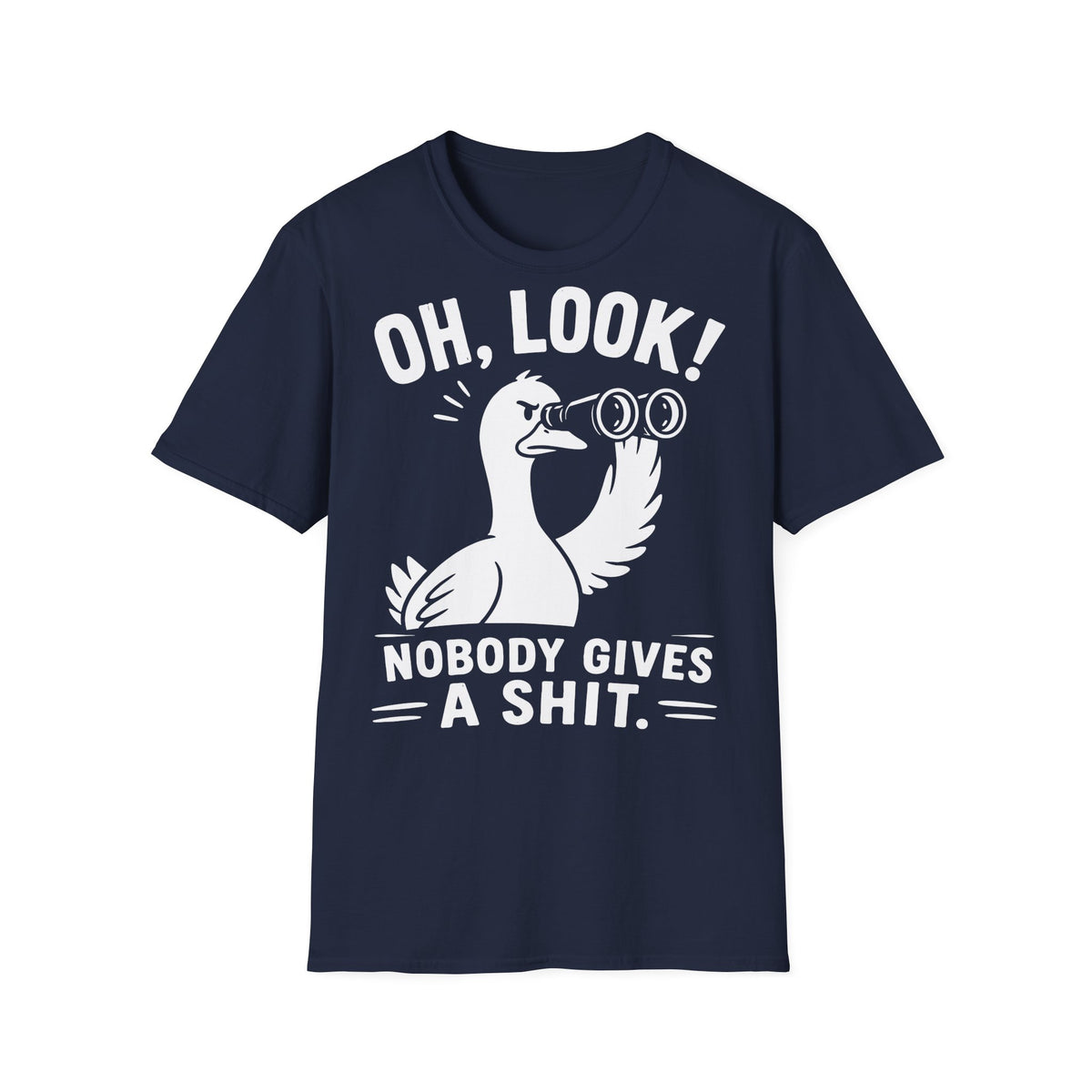 T-Shirt (bis 5XL) Oh look, Nobody gaves a Shit